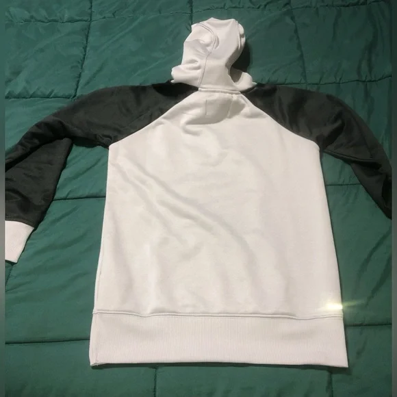 NWT Boy's HURLEY H20-Dri French Terry Solar Hoodie Size 10/12 Gray/Black - Picture 7 of 10